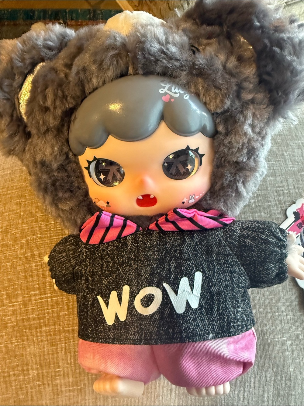 Cute 400% Doll with Pink Accents - WOW Sweater Joymiya 400%